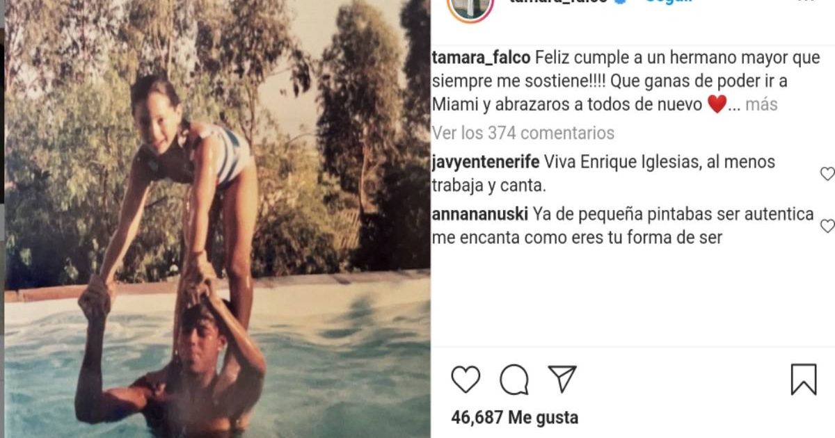 Tamara Falc Hermana De Enrique Iglesias Cuenta Secretos Familiares