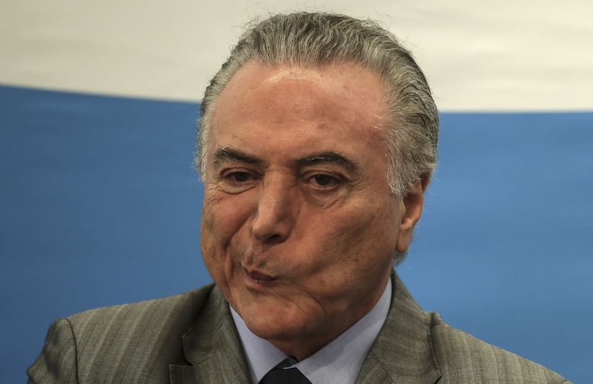 Michel Temer, presidente de Brasil&nbsp;