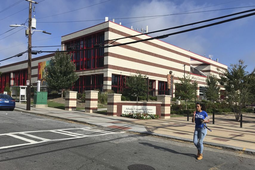 El campus de la Universidad Clark de Atlanta en esta fotografía del miércoles 21 de abril de 2019, en Atlanta.&nbsp;