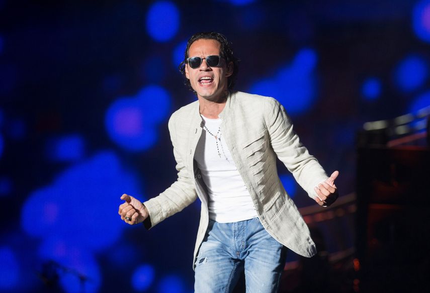 El artista puertorriqueño&nbsp;Marc Anthony.
