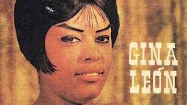 La bolerista cubana Gina León.&nbsp;