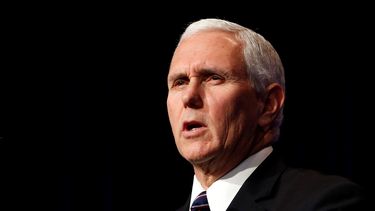 Mike Pence, vicepresidente de los EEUU.