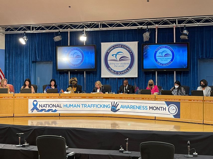 Junta de escuelas públicas de Miami-Dade.&nbsp;