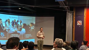 Ernesto Fundora, durante la presentación del documental Luis Manuel Otero Alcántara: Estamos conectados.
