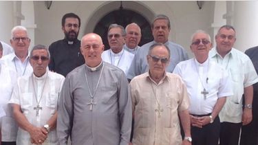 Miembros de la Conferencia de Obispos Católicos de Cuba.