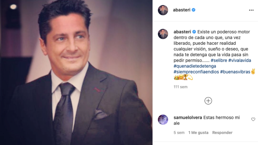 El hermano de Luis Miguel, Alejandro Basteri.