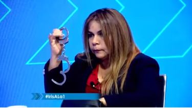 CAPTURA DE VIDEO. La vocera chavista, Iris Varela, durante el programa Vladimir a la 1 en el canal Globovisión. &nbsp;