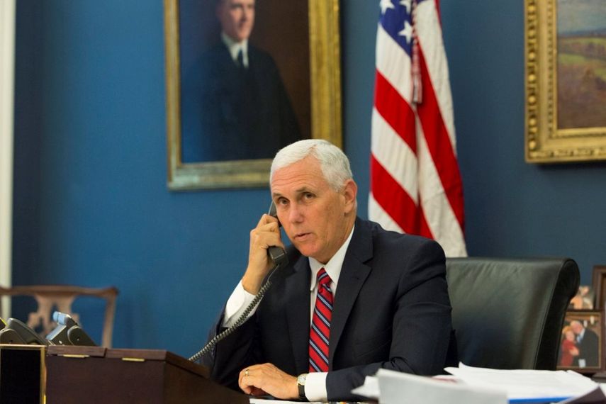 Mike Pence, vicepresidente de los Estados Unidos.