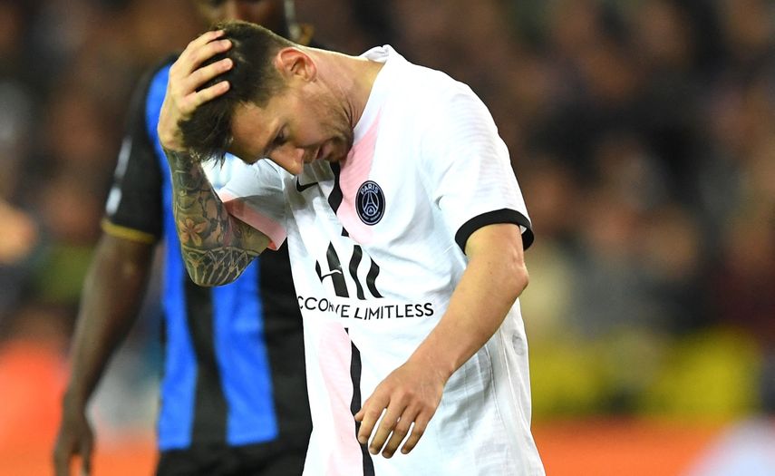 El argentino Lionel Messi no ha tenido la fortuna de lucir con el PSG