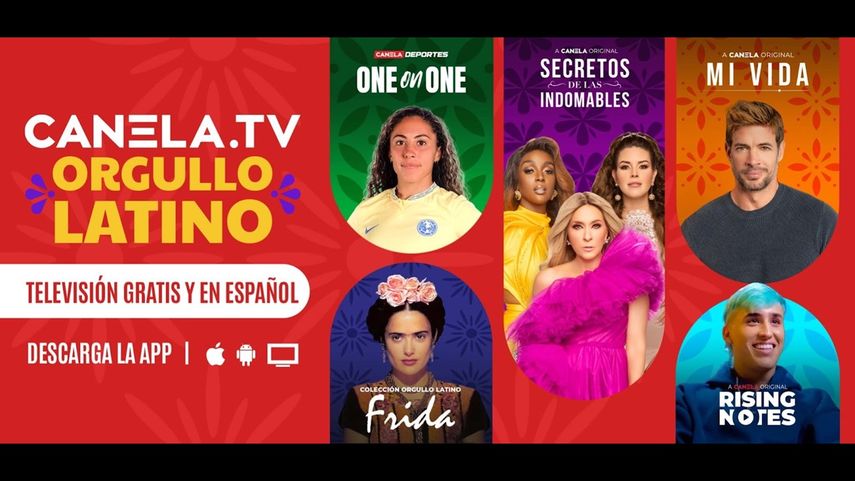 Canela TV y Pluto TV presenta su programación para disfrutar en el Mes de la Herencia Hispana.