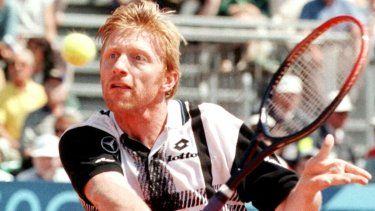 El alemán Boris Becker es reconocido como uno de los grandes tenistas de la historia.