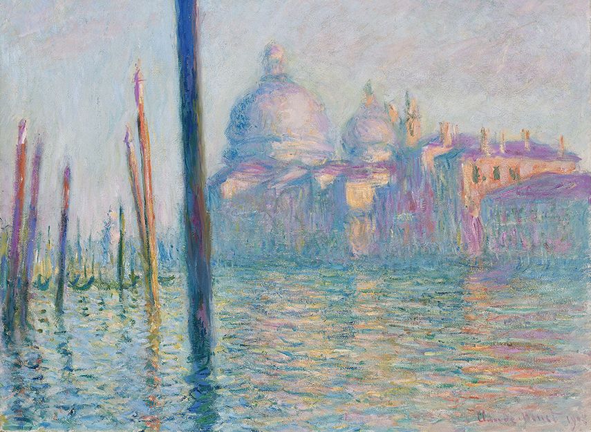 Le Grand Canal, Claude Monet. (CORTESÍA)