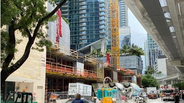 Vista parcial del lugar del accidente.