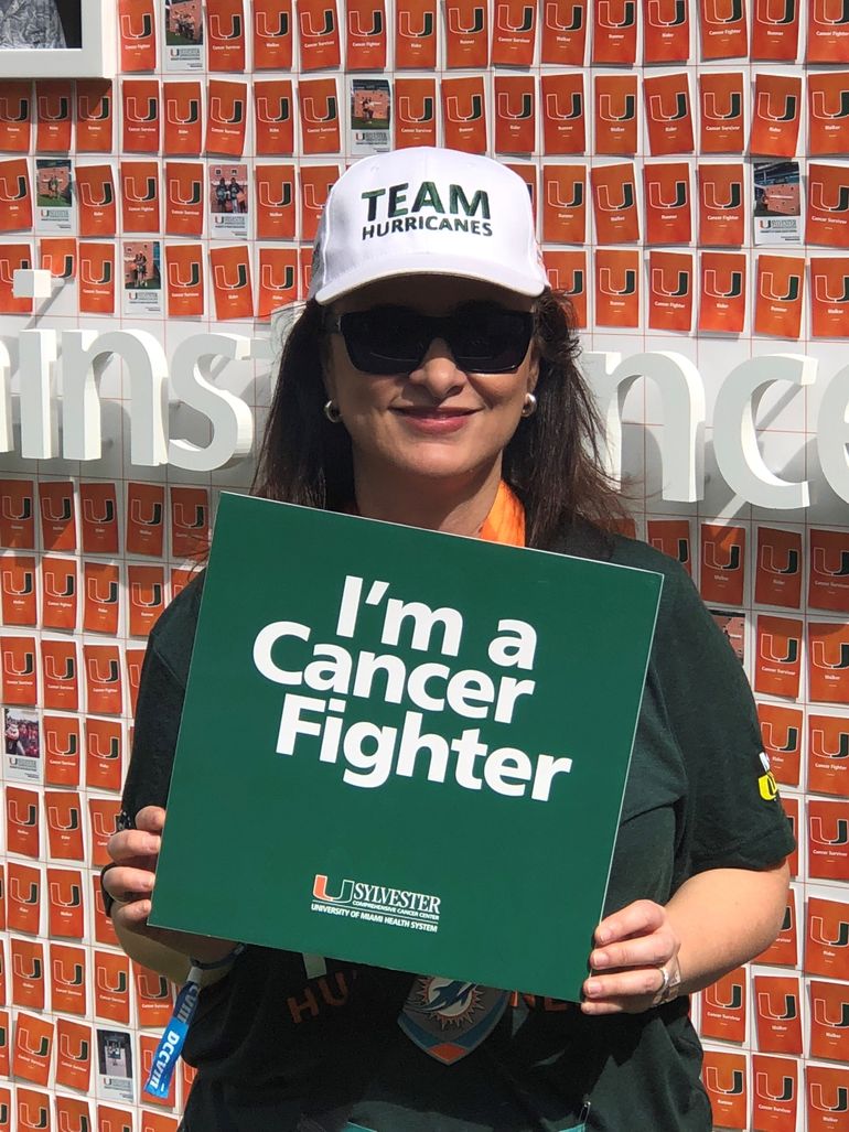 La doctora Alejandra Pérez Tobón participará en la XII edición del Dolphins Challenge Cancer, el próximo 26 de febrero. |
