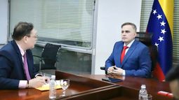 El fiscal general, Tarek William Saab, se reunió este miércoles 4 de septiembre con José Vicente Haro, abogado de Edmundo González Urrutia