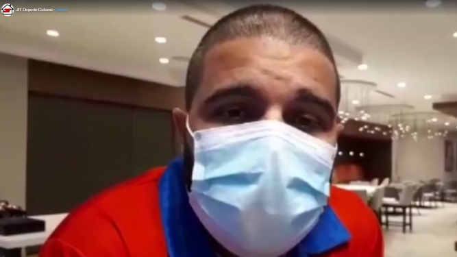 El psicólogo del equipo Cuba, Jorge Sile Figueroa.&nbsp;