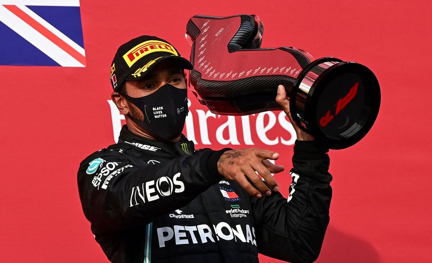 Lewis Hamilton - Piloto de Fórmula 1 con el equipo Mercedes