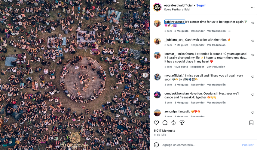 El Festival Ozora, Hungría.