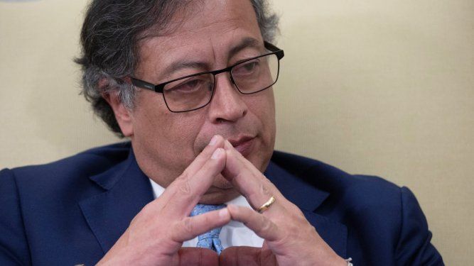 El presidente de Colombia, Gustavo Petro.