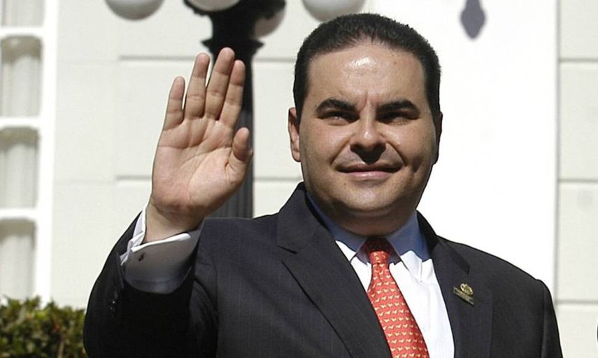 El expresidente de El Salvador, Elías Antonio Saca