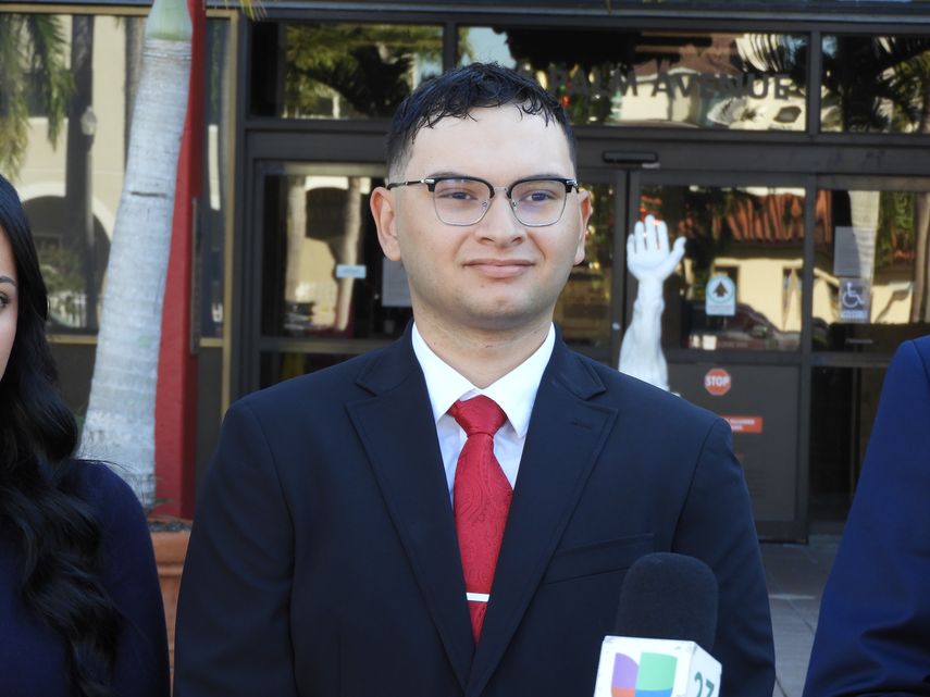 William Marrero, candidato del Grupo IV al concejo de Hialeah. 