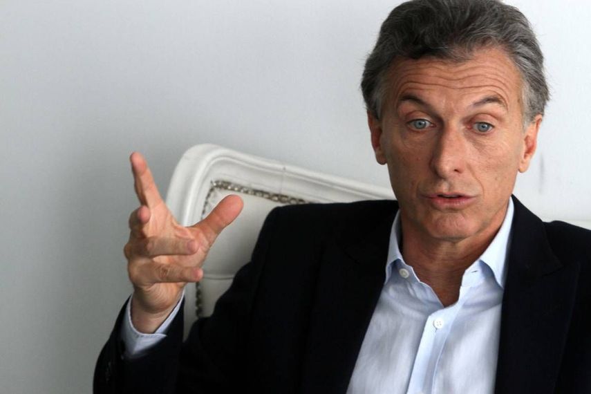 El presidente de Argentina, Mauricio Macri.