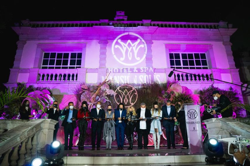 Marco Antonio Solís inaugura hotel Mansión Solís by Hotsson