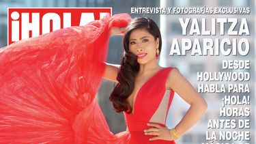 Este jueves, la revista ¡HOLA! la colocó en portada con un largo vestido rojo con escote. Y acompañó esta imagen con varios titulares de la entrevista realizada a la actriz.