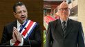El presidente de Costa Rica, Rodrigo Chaves, y el secretario nacional de la Asamblea de la Resistencia Cubana, Orlando Gutiérrez-Boronat.