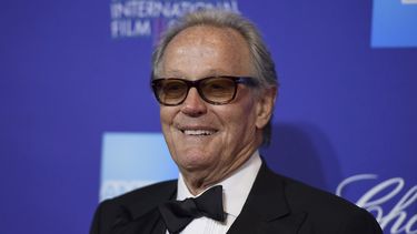El actor Peter Fonda, a su llegada al Palm Springs International Film Festival, en California.