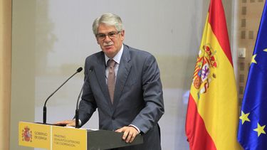 Alfonso Dastis, ministro español de Exteriores y Cooperación.