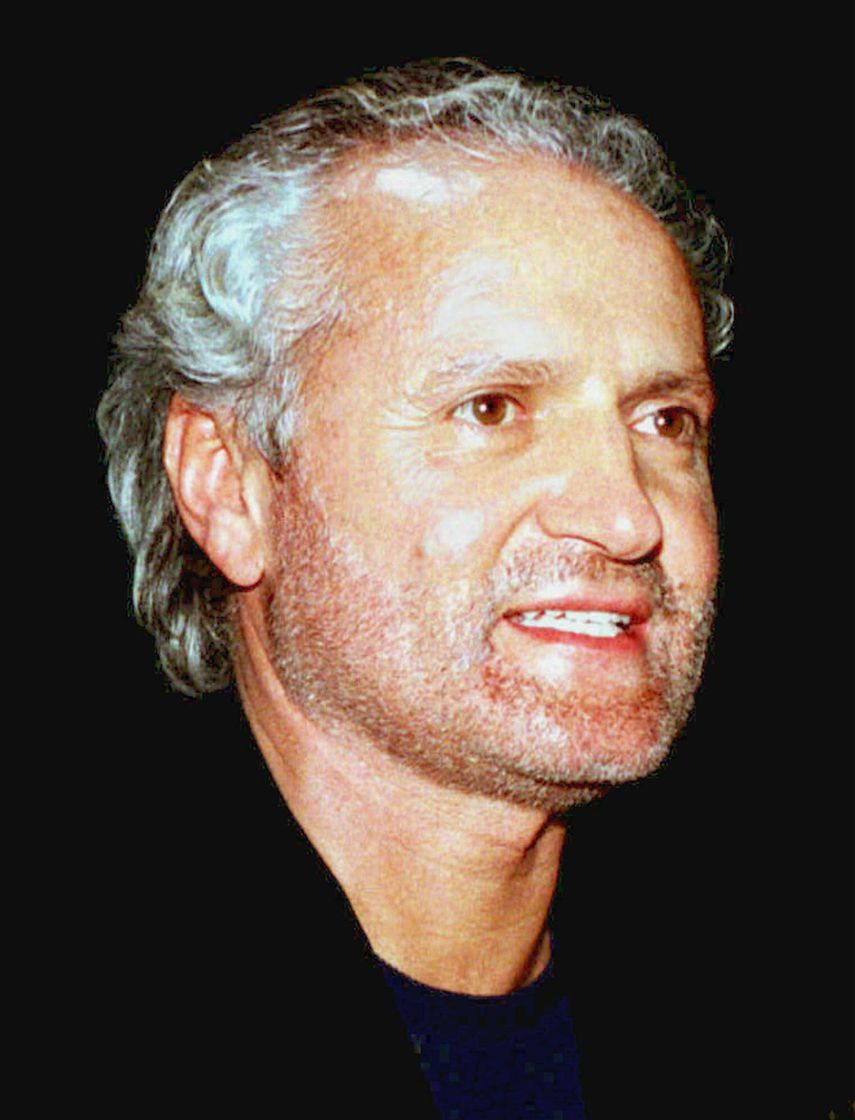 El diseñador Gianni Versace.