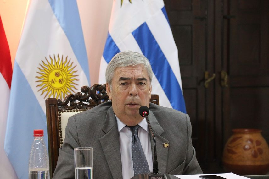 El viceministro de Exteriores de&nbsp;Paraguay, Hugo Saquier.