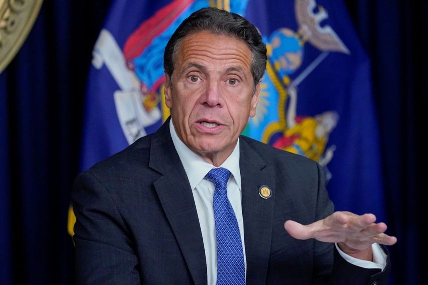 El gobernador de Nueva York, Andrew Cuomo.