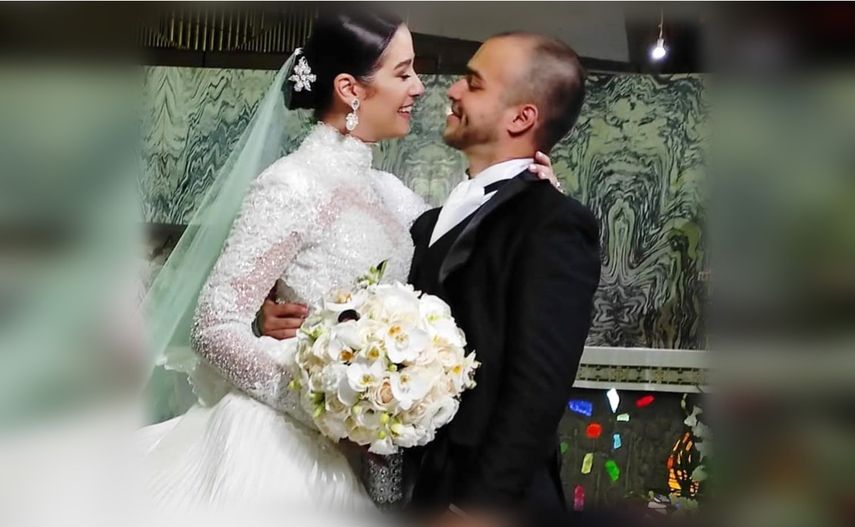 Daniela Alvarado y José Manuel Súarez se casan por la Iglesia