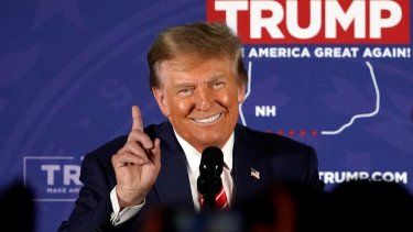 El presidente 45 de Estados Unidos, Donald Trump, en busca de convertirse en el número 47.