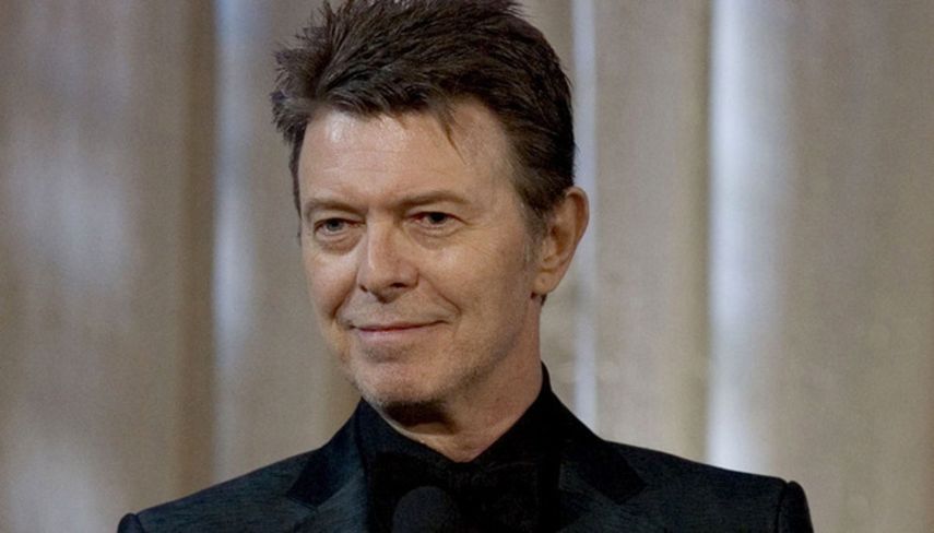 El cantante David Bowie.