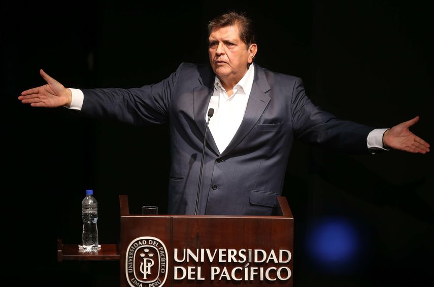 Alan García, expresidente de Perú&nbsp;