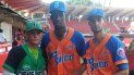 Geisel Cepeda (medio) jugó el año pasado con Gallos de Sancti Spiritus Geisel Cepeda (medio) jugó el año pasado con Gallos de Sancti Spiritus