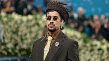 Bad Bunny asiste a la Gala del Met 2025, que celebra Superfine: Tailoring Black Style, en el Museo Metropolitano de Arte el 5 de mayo de 2025 en la ciudad de Nueva York. Bad Bunny asiste a la Gala del Met 2025, que celebra Superfine: Tailoring Black Style, en el Museo Metropolitano de Arte el 5 de mayo de 2025 en la ciudad de Nueva York.