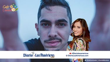 El influencer venezolano Manuel Alejandro Núñez en el programa Café con Camila.&nbsp;
