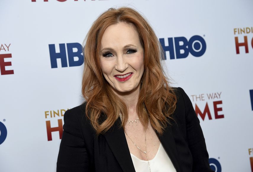 La escritora y fundadora de la Fundaci&oacute;n Lumos, J.K. Rowling, asiste en diciembre al estreno del documental de HBO Finding the Way Home en Nueva York.&nbsp;