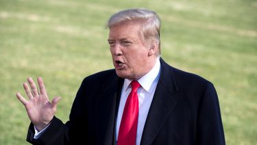 El presidente de los EEUU, Donald Trump. 