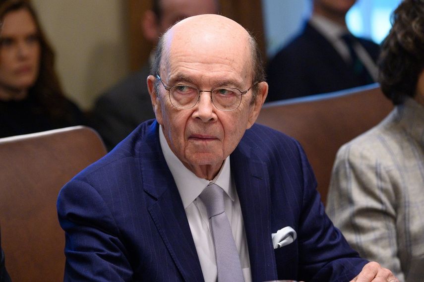 Wilbur Ross, secretario de Comercio del gobierno de Donald Trump.