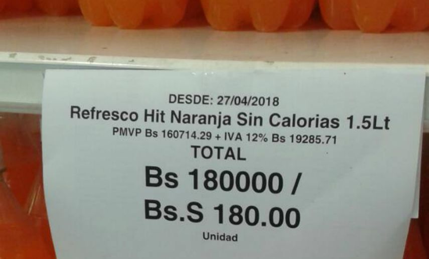 En 10 años se le quitaron al bolívar seis ceros. La primera vez fue en 2008 cuando entró en vigencia el bolívar fuerte y ahora con la introdución del bolívar soberanos.