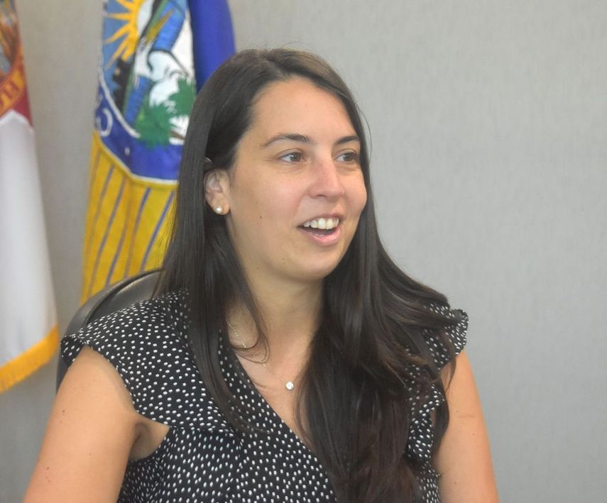 Erin Weislow, directora de Parks and Recreations.