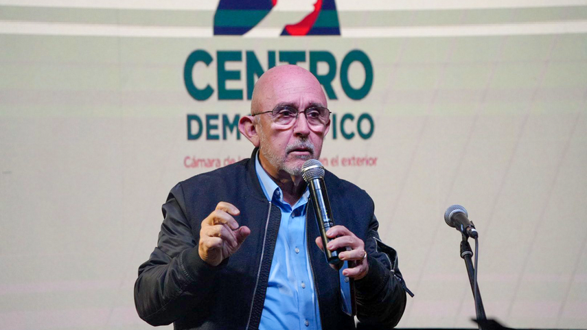 Fabio Andrade, director del partido Centro Democrático en el exterior.