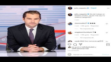 El periodista mexicano Julio Vaqueiro.