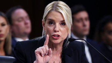 La fiscal general de EEUU, Pam Bondi.