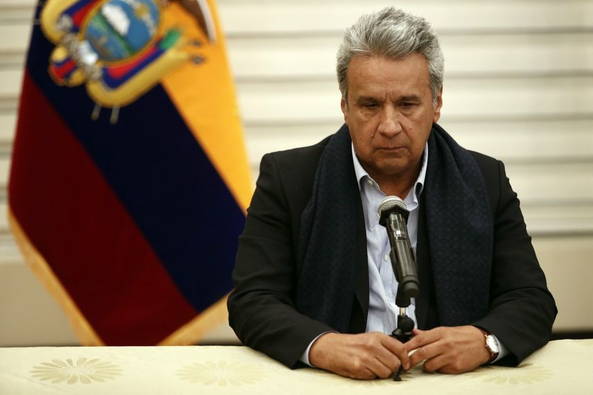 El presidente de Ecuador, Lenín Moreno.&nbsp;